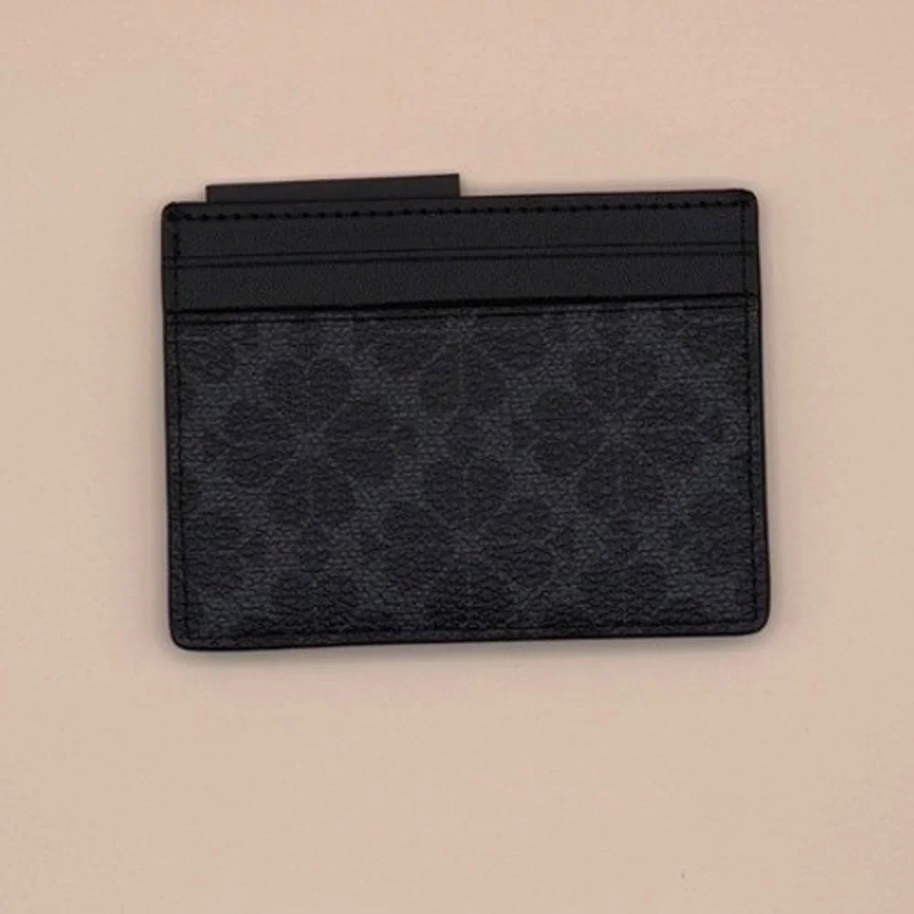 Kate Spade New York Spade Flower Slim Card Holder Black KN761‎ New